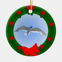 Gull in Flight 2 Ornament