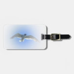 Gull in Flight 2 Personalised Luggage Tag