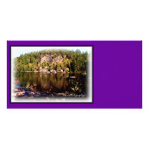 Gull Pond Cliff Formation Photocard Customized Photo Card