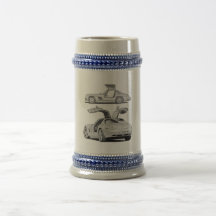 Gull Wing Then and Now Mug