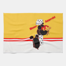 Gulliver's Angels Bone Appetit Kitchen Towel