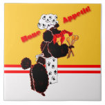 Gulliver's Angels Bone Appetit Tile Trivet