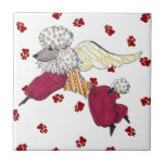 Gulliver's Angels Ceramic Tile Trivet
