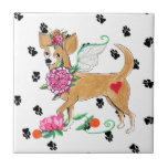 Gulliver's Angels Chihuahua Tile Trivet