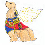 Gulliver's Angels Cocker Spaniel  Ornament photo sculptures