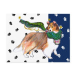 Gulliver's Angels Sheltie Postcard