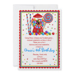 Gumball Machine and Candy Invitation