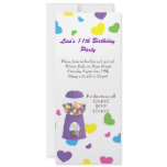Gumball Machine and Hearts invitations