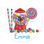 Gumball Machine Candy Lollipop