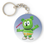 Gummibär Keychain On Blue