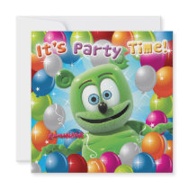 Gummibär (The Gummy Bear) Party Invitation