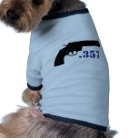**GUN .357** pet clothing