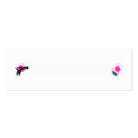 Gun and Bullet Profile Card - ADD TEXT! Business Card Templates