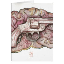 Gun Brain cards