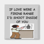 gun lover fridge magnet