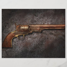 Gun - Model 1851 - 36 Calibre Revolver Flyers