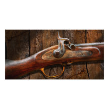 Gun - Musket - London Armoury Personalised Photo Card