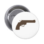 Gun Pinback Button