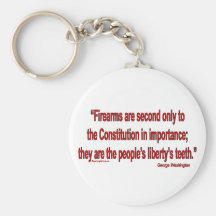 Gun Rights - Geo. Washington Key Chain