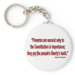 Gun Rights - Geo. Washington Key Chain