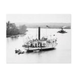 Gunboat Commodore Perry: 1860s Postcards