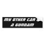 Gundam Bumper Stickers