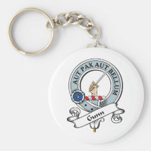 Gunn Clan Badge Key Chain