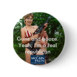 Guns and booze. buttons