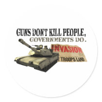 Guns Don't Kill People Sticker