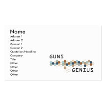 Guns Genius Business Card