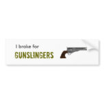 Gunslinger Bumpersticker