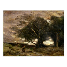 Gust of Wind, 1866 Postcards
