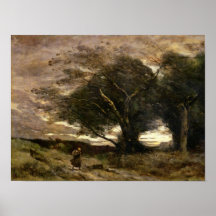 Gust of Wind, 1866 Posters