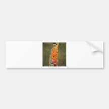 Gustav Klimt Abandoned Hope Bumper Stickers
