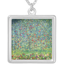 Gustav Klimt: Apple Tree Custom Jewelry