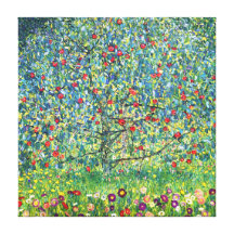 Gustav Klimt: Apple Tree Stretched Canvas Prints
