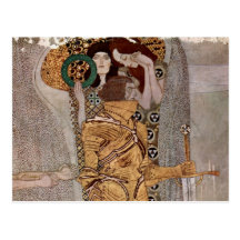 Gustav Klimt ~ Beethovenfries Postcard