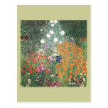 Gustav Klimt Blumengarten Post Cards