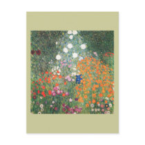 Gustav Klimt Blumengarten Post Cards