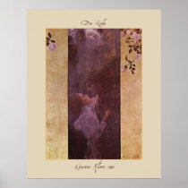 Gustav Klimt Die Liebe (The Love)1895 Poster Print