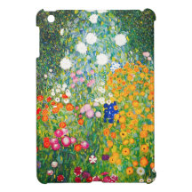 Gustav Klimt Flower Garden iPad Mini Case