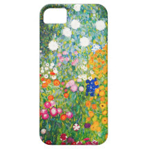 Gustav Klimt Flower Garden iPhone 5 Case