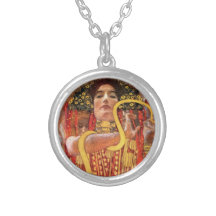 Gustav Klimt - Hygieia Medicine Custom Jewelry