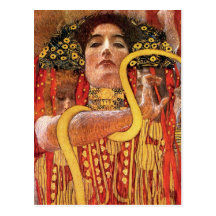 Gustav Klimt - Hygieia Medicine Postcards
