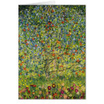 Gustav Klimt painting art nouveau The Apple Tree Greeting Card