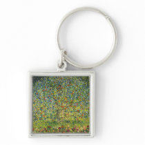 Gustav Klimt painting art nouveau The Apple Tree