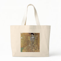 Gustav Klimt Portrait of Adele Bloch-Bauer I Canvas Bags