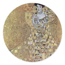Gustav Klimt Portrait of Adele Bloch-Bauer I Sticker