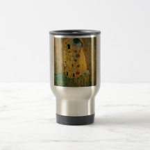 Gustav Klimt The Kiss Art Nouveau Jugendstil Gold Mugs
