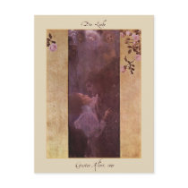 Gustav Klimt The Love 1895 Postcards